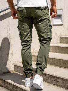 Pantalón jogger cargo para hombre verde Bolf CT6703