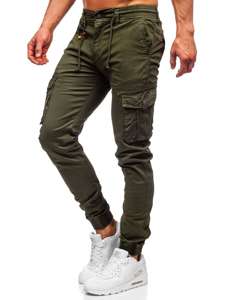 Pantalón jogger cargo para hombre verde Bolf CT6703