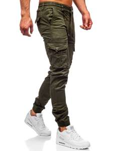 Pantalón jogger cargo para hombre verde Bolf CT6703