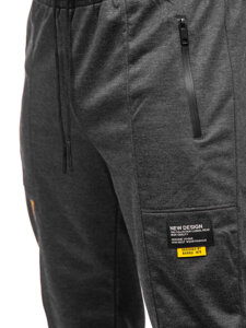 Pantalón jogger de chándal para hombre antracita Bolf JX6333