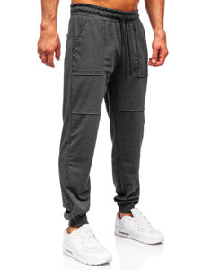 Pantalón jogger de chándal para hombre antracita Bolf JX6365