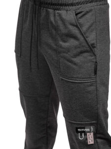 Pantalón jogger de chándal para hombre antracita Bolf JX6365