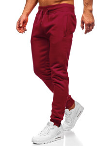 Pantalón jogger de chándal para hombre burdeos Bolf XW01-A