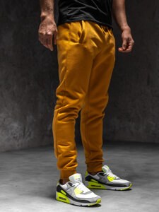 Pantalón jogger de chándal para hombre camel Bolf XW01-C