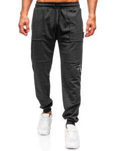 Pantalón jogger de chándal para hombre grafito Bolf JX6365