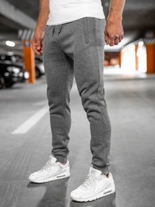 Pantalón jogger de chándal para hombre grafito Bolf XW06A