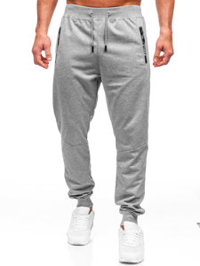 Pantalón jogger de chándal para hombre gris Bolf 8K198