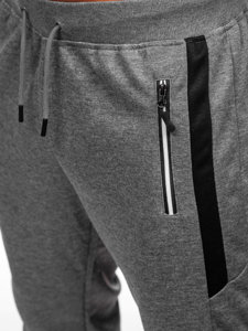 Pantalón jogger de chándal para hombre gris Bolf 8K212A