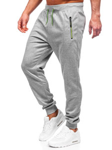 Pantalón jogger de chándal para hombre gris Bolf 8K220