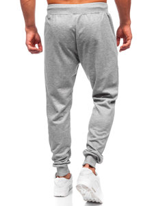 Pantalón jogger de chándal para hombre gris Bolf 8K220