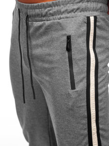 Pantalón jogger de chándal para hombre gris Bolf JX6156