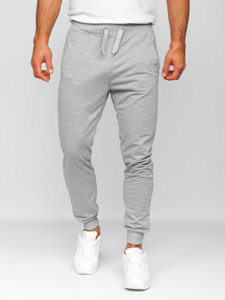 Pantalón jogger de chándal para hombre gris Bolf XW02A