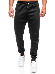 Pantalón jogger de chándal para hombre negro Bolf 8K188