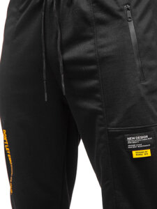 Pantalón jogger de chándal para hombre negro Bolf JX6333