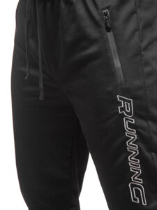 Pantalón jogger de chándal para hombre negro Bolf JX6352