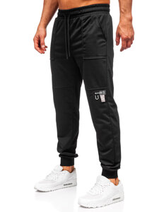 Pantalón jogger de chándal para hombre negro Bolf JX6365