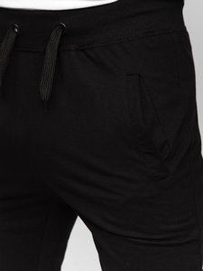 Pantalón jogger de chándal para hombre negro Bolf XW02A