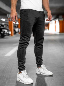 Pantalón jogger de chándal para hombre negro Bolf XW06A