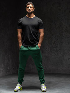 Pantalón jogger de chándal para hombre verde Bolf XW01-C