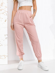 Pantalón jogger de chándal para mujer rosa Bolf W7822