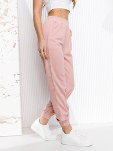 Pantalón jogger de chándal para mujer rosa Bolf W7822