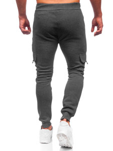 Pantalón jogger de combate forrado para hombre grafito Bolf HW2207