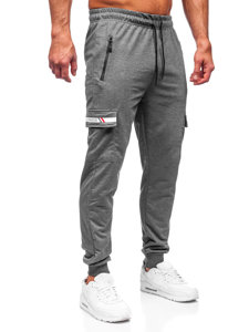 Pantalón jogger de combate para hombre antracita Bolf JX5063