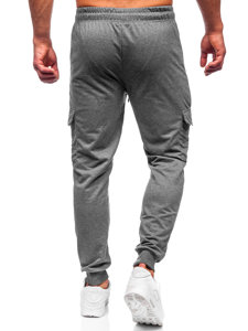 Pantalón jogger de combate para hombre antracita Bolf JX5065