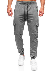 Pantalón jogger de combate para hombre antracita Bolf JX5065