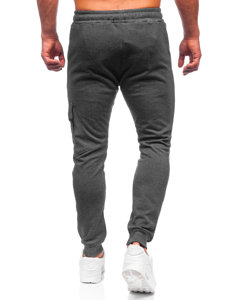 Pantalón jogger de combate para hombre grafito Bolf HW2173