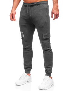 Pantalón jogger de combate para hombre grafito Bolf HW2176