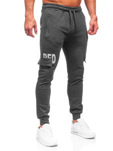 Pantalón jogger de combate para hombre grafito Bolf HW2176