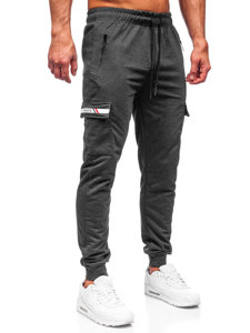 Pantalón jogger de combate para hombre grafito Bolf JX5063