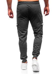 Pantalón jogger de combate para hombre grafito Bolf JX5063