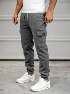 Pantalón jogger de combate para hombre grafito Bolf JX8709