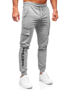 Pantalón jogger de combate para hombre gris Bolf HW2357