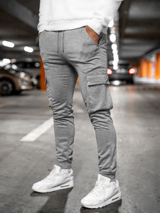 Pantalón jogger de combate para hombre gris Bolf HW2357