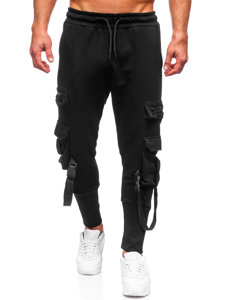 Pantalón jogger de combate para hombre negro Bolf 6582