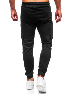 Pantalón jogger de combate para hombre negro Bolf 6584