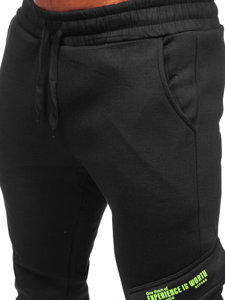 Pantalón jogger de combate para hombre negro Bolf HW2173