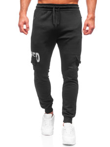 Pantalón jogger de combate para hombre negro Bolf HW2176