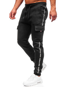 Pantalón jogger de combate para hombre negro Bolf JX8715