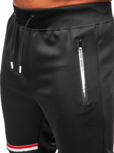 Pantalón jogger de combate para hombre negro Bolf K10277