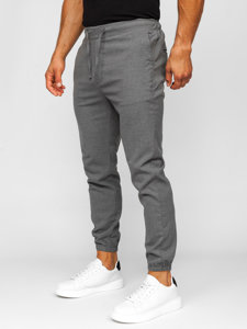 Pantalón jogger de tela para hombre grafito Bolf 0065