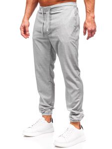 Pantalón jogger de tela para hombre gris Bolf 0065