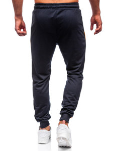 Pantalón jogger para hombre azul oscuro Bolf K10336