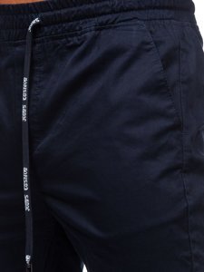 Pantalón jogger para hombre azul oscuro Bolf KA951