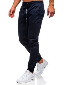 Pantalón jogger para hombre azul oscuro Bolf KA951