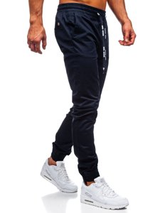 Pantalón jogger para hombre azul oscuro Bolf KA951