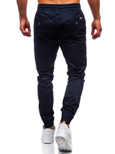 Pantalón jogger para hombre azul oscuro Bolf KA951